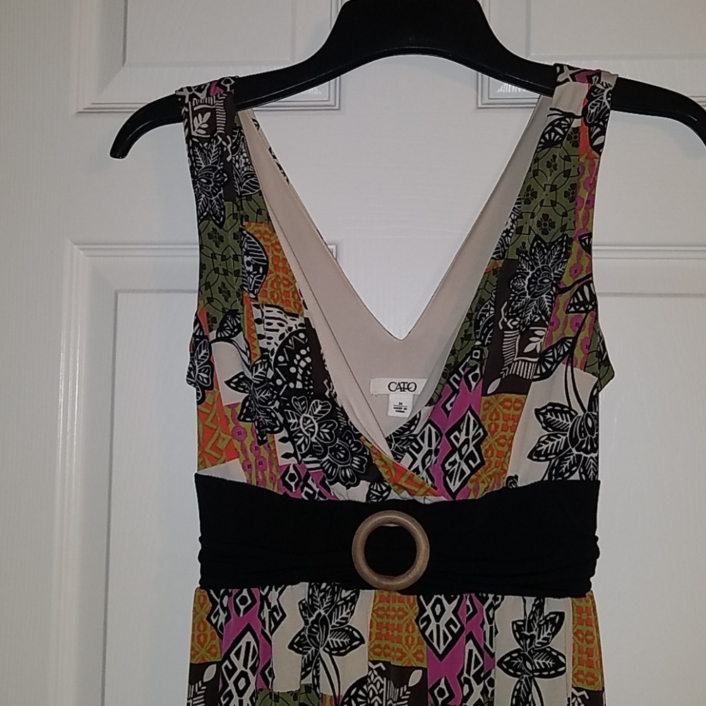 Gorgeous Multi Color Print Sundress - image 2